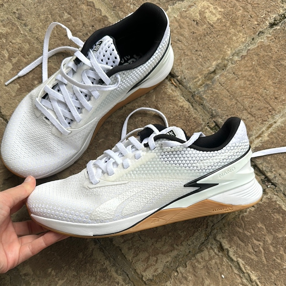 REEBOK NANO X3 they are mens but a 7.5 in women’s